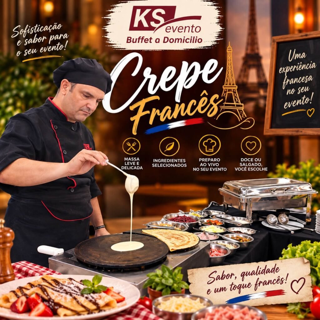 Crepe Francês Completo