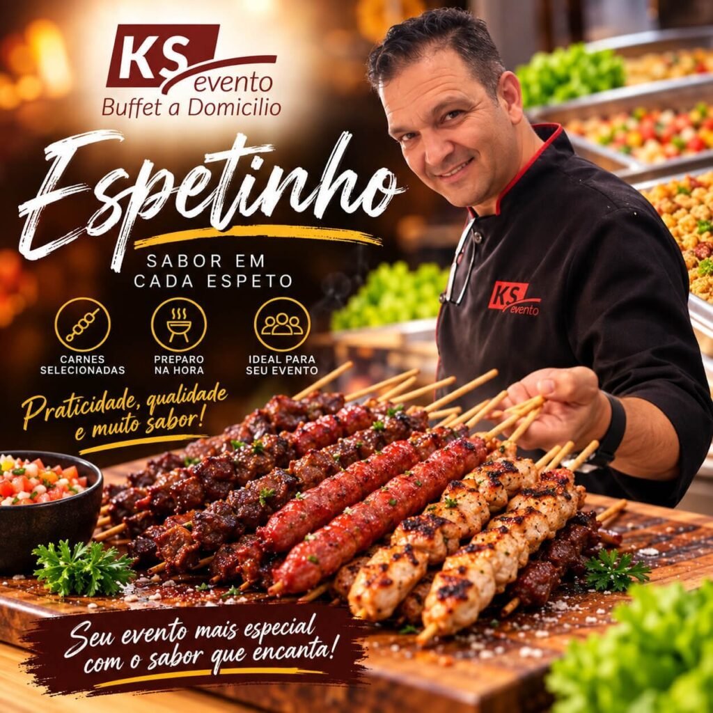 KS Churrasco Espetinho Sem Bebidas Alcoólicas