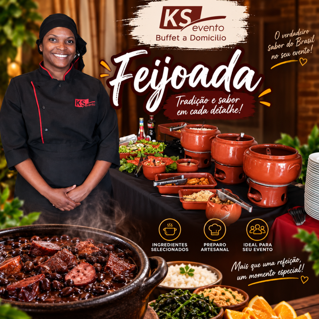 KS Feijoada Light Com Bebidas Inclusive Cerveja.